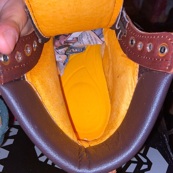 Red hawk work boots steel and non steel available. - Picture 6 of 7